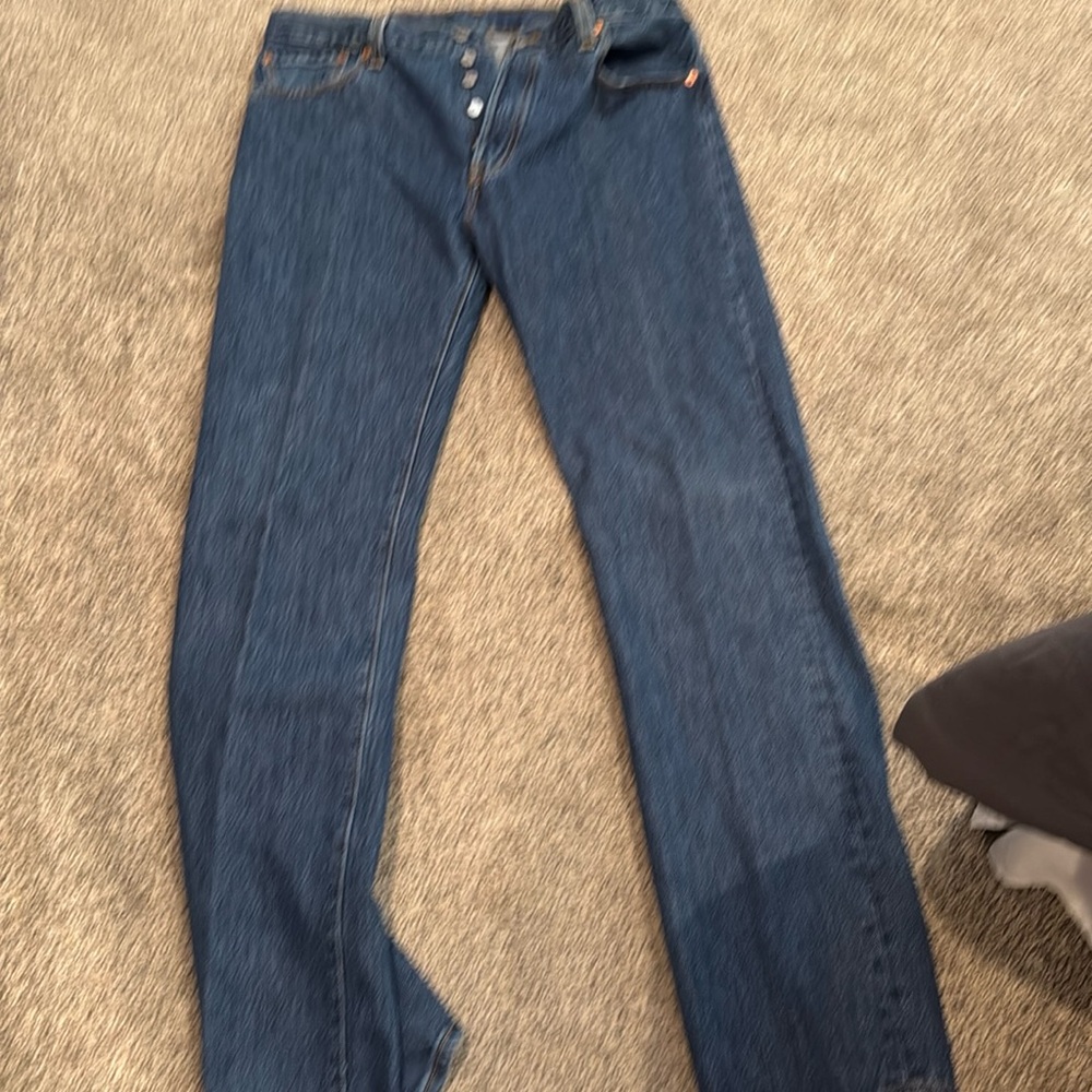 Levi’s 501 button fly jeans